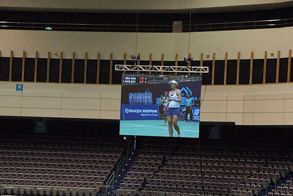 Signalétique numérique de divertissement à l'Open de Taipei 2010, Taiwan