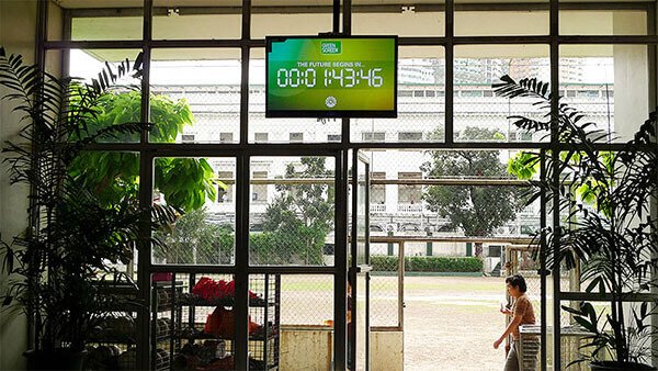 Education Digital Signage at De La Salle University, Manila Philippines