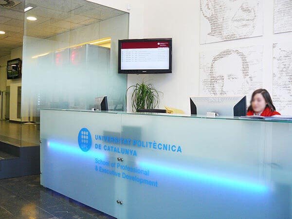 Signalisation numérique éducative à BarcelonaTech, Espagne