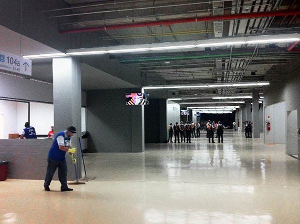 Signalisation numérique de divertissement à la FIFA 2014, Brésil