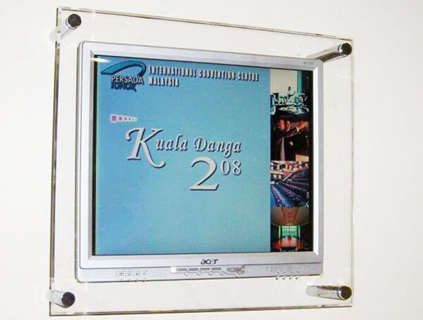 Signalisation numérique du centre de conventions au Persada Convention Centre, Malaisie