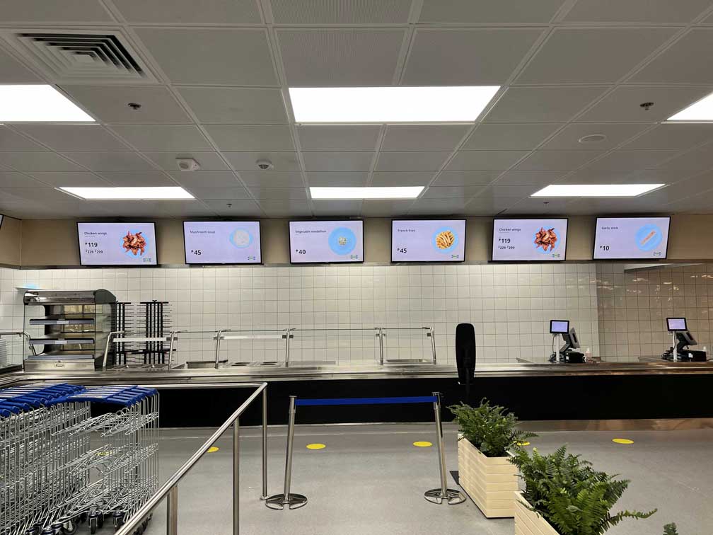 Signalisation numérique dans le secteur du commerce de détail / de l'hôtellerie chez IKEA, Philippines