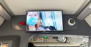 CAYIN Technology transforme la communication des transports publics ? Bucarest, Roumanie