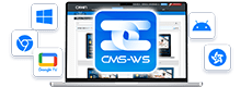 CAYIN CMS-WS Le meilleur serveur de signalisation numérique multiplateforme, transformez votre PC, vos tablettes et votre smart TV en signalisation numérique