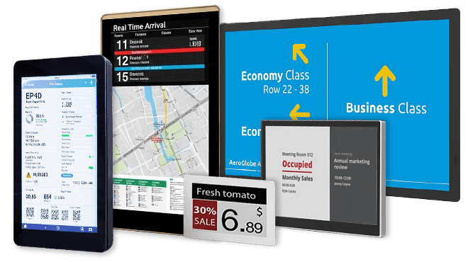 Affichage intelligent, efficacité infinie